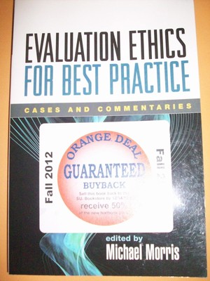 Evaluation Ethics for Best Practice: Cases and Commentaries