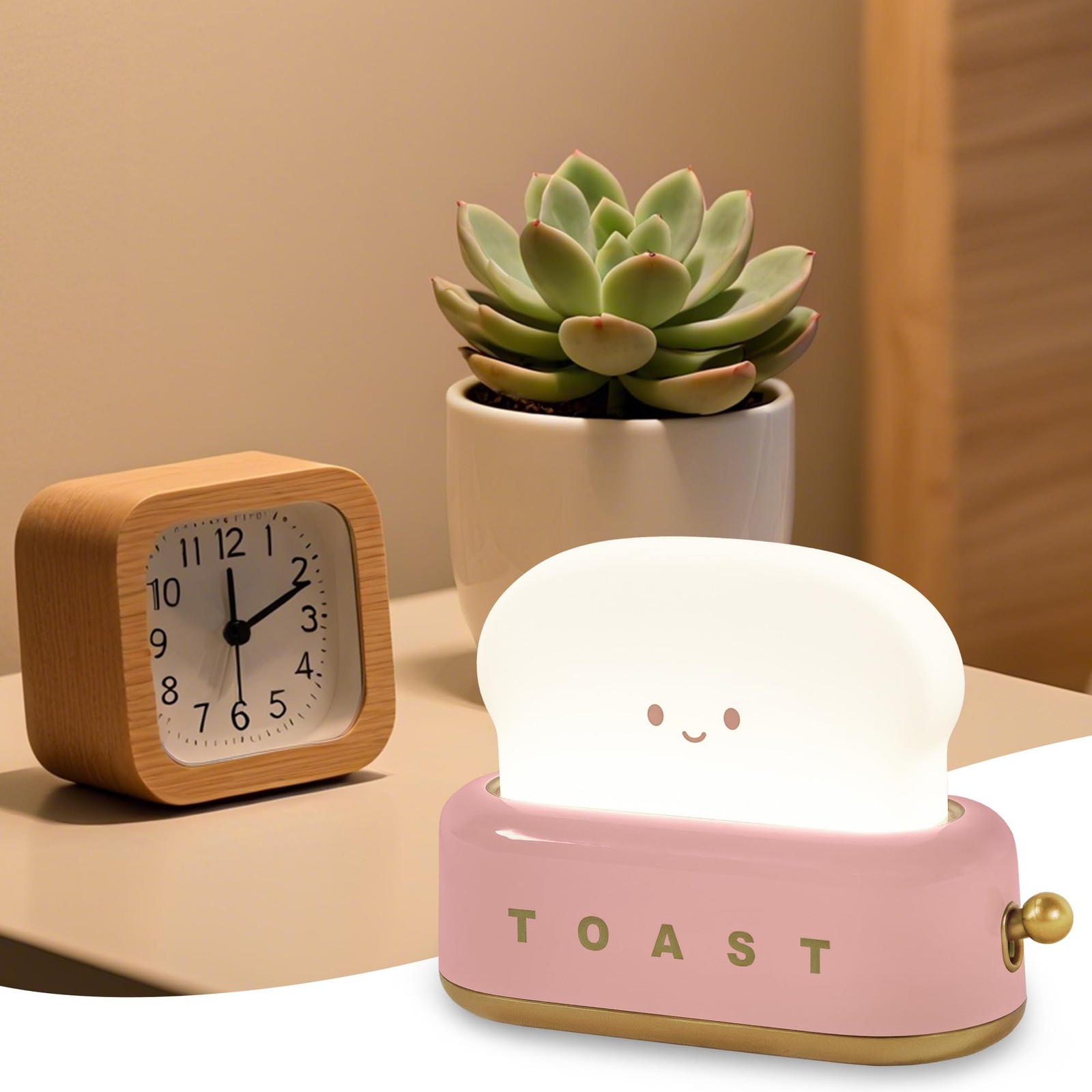 Lampe de chevet enfant toast LED pour accompagner les lectures du soir au lit