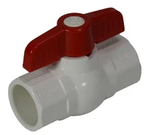 Mainline MLE1410-07 Ball Valve 3/4 Inch Slip x Slip Schedule 40 PVC
