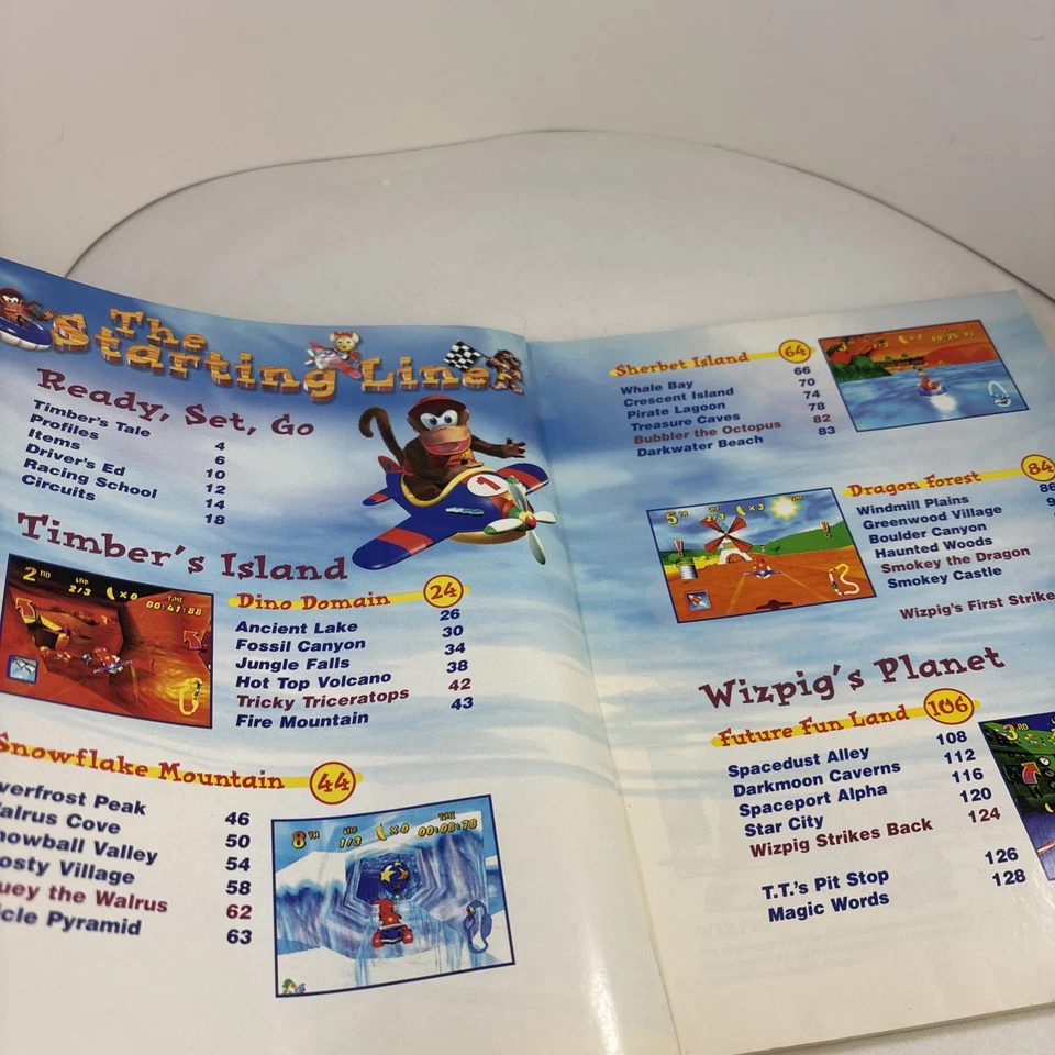 Diddy Kong Racing Official Nintendo Player's Guide for Nintendo 64 - Image 3 of 3
