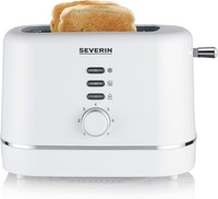 Severin Automatik-Toaster, FüR 2 Scheiben, BröTchenaufsatz Aus Edelstahl