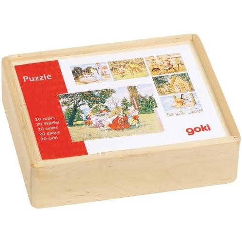 Goki Wrfelpuzzle Mrchen Вюрфель-им-Хольцкастель 20 с самыми важными мотивами NEU - OVP 4790₽