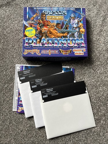 Capcom Platinum Commodore CBM C64 128 Disk Ghouls’n Ghosts.. DISK Untested