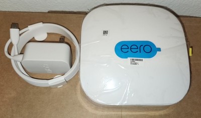 eero Pro 6E  Tri-Band Wi-Fi 6E Router Mesh System - White (Single)