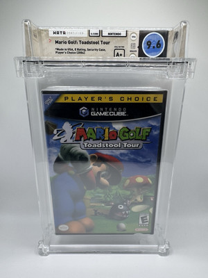 Mario Golf Toadstool Tour Nintendo GameCube Graded WATA 9.6 A+ Player's Choice