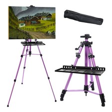 Easel Stand for Display Portable Painting Easel, 1Pack, 1, Purple