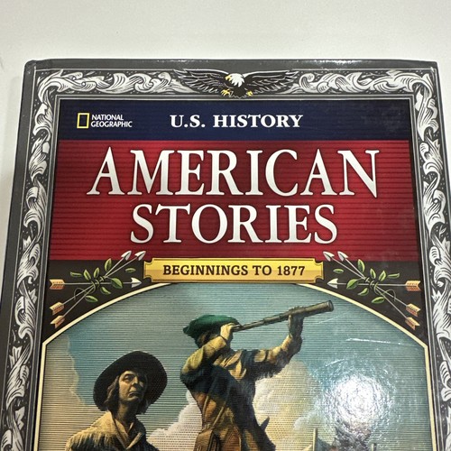 U.S. History American Stories Hardcover National Geographic - VG - Picture 2 of 8
