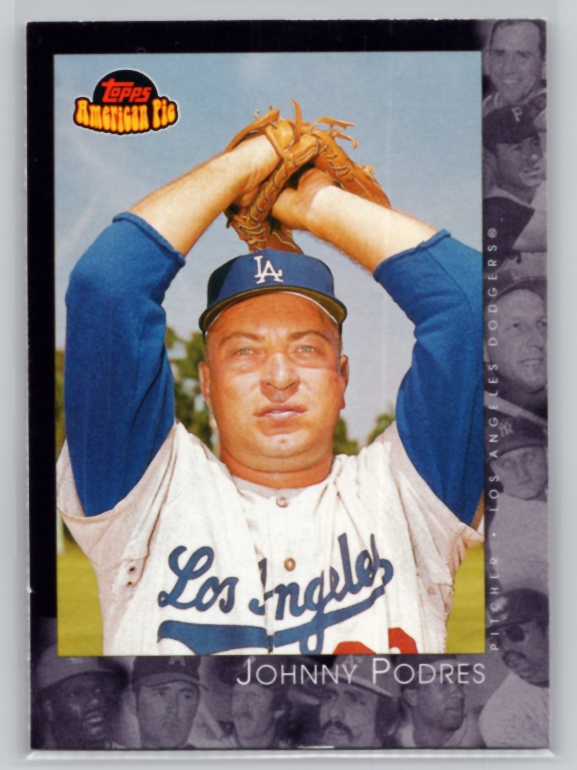 2001 TOPPS AMERICAN PIE #109 JOHNNY PODRES LOS ANGELES DODGERS