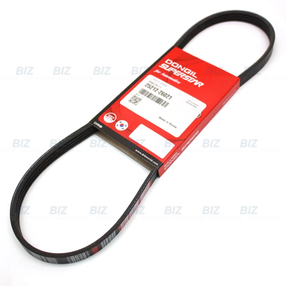 OEM Alternator Belt for 1996-2011 Accent 2006-2011 Kia Rio Rio5 # 25212-26021 Foto 4 de 4