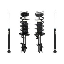 Complete Shocks Strut And Coil Spring Assemblies Front Rear Kit For Ford Fiesta
