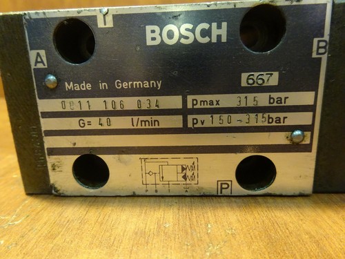 Bosch hydraulic pressure switch 0 811 06 034 150-315bar - Picture 2 of 2
