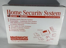 Magnavox MX2000 Wireless Home Security System BATTERIES INCLUDED