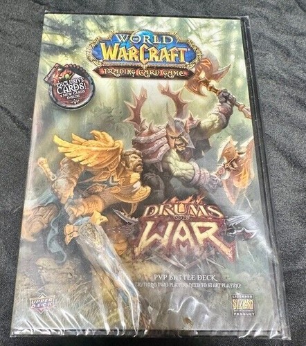 Sealed - World Warcraft Trading Card Game Drums of War PVP 2 Player Battle Deck