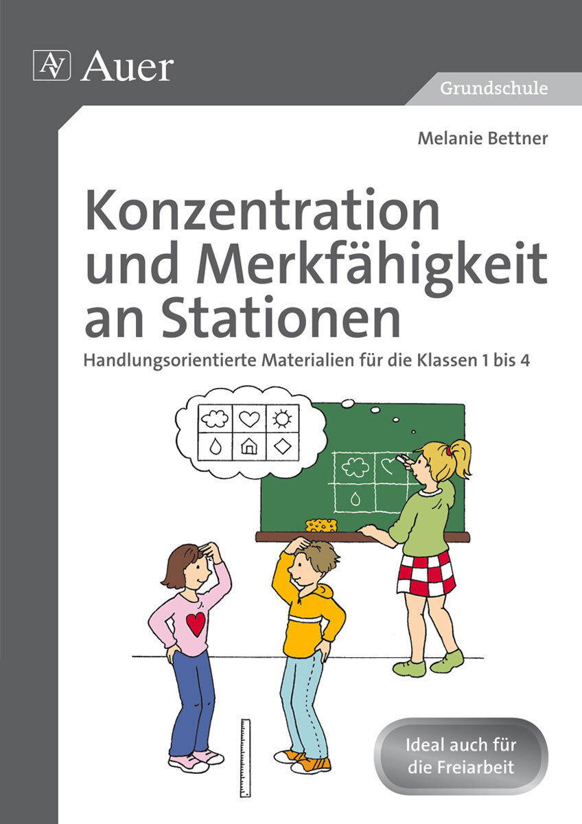 Thumbnail - Melanie Bettner / Konzentration Und Merkfähigkeit An Stationen