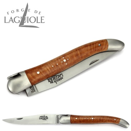 Navaja Forge de Laguiole 11 cm - Mango Bruyère - Cuchillo Hoja 9 cm - Imagen 4 de 7