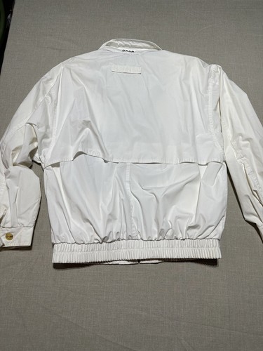 Vintage Gear Ny Las Vegas Women’s Windbreaker Jacket White Zip Size - S - Picture 7 of 8
