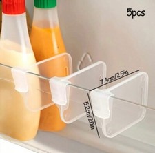 5er Set Kühlschrank Trenner Organizer   Vers...