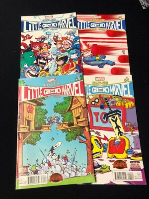 Little A Vs X # 1,2,3,4 - Secret Wars - Skottie Young