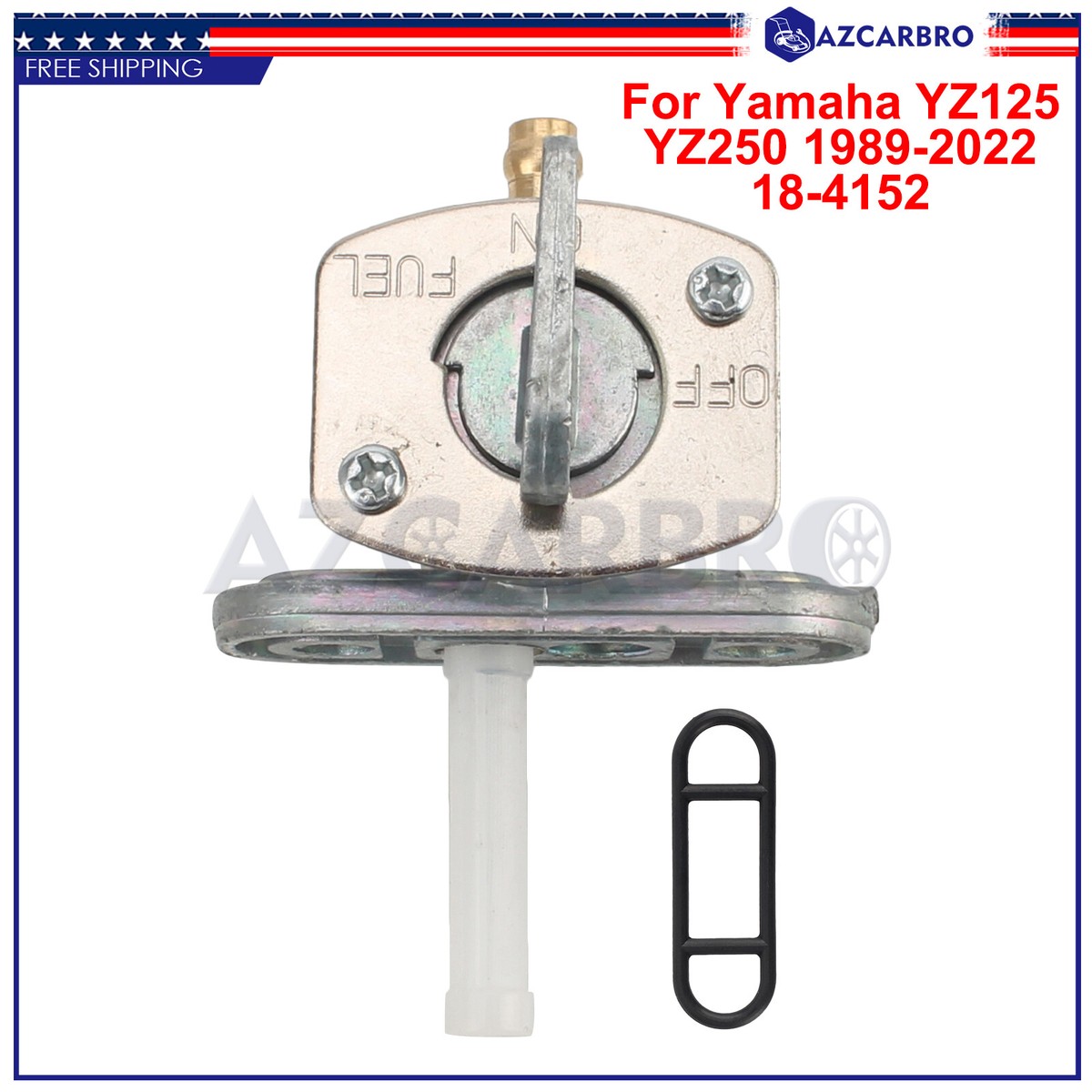 Fuel Valve Tap Shut Off Petcock For YZ125 YZ250 1989-2015 18-4152 - Foto 6