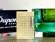 Genuine S.T. Dupont Line 1 Lighter in Gold