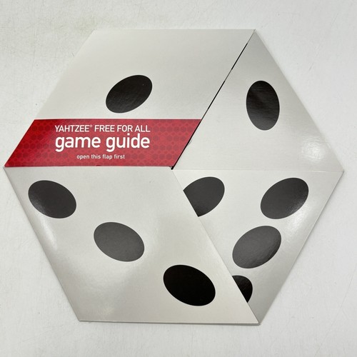 yahtzee-free-for-all-instructions-replacement-pieces-parts-rules-ebay