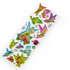 Kid Fun Crafts: Princess Fairies Scrapbooking Stickers Green Pink Purple Orange