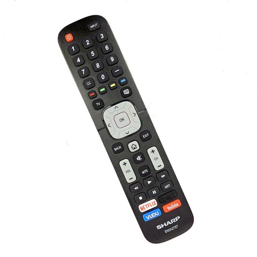 New Remote Control EN2A27ST For Sharp LCD LED HDTV Smart TV LC40P5000 LC43P5000 - Picture 2 of 4