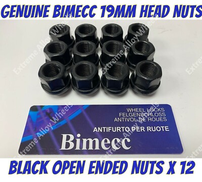 Alufelgen Bimecc B offene Muttern x 12 M12x1,5 Ford Activa B max Bantum Capri 