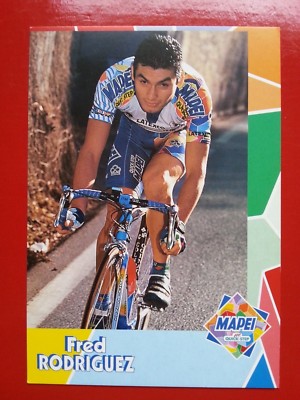 CYCLING cycling card FRED RODRIGUEZ team MAPEI quick-step
