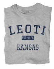 Leoti Kansas KS T-Shirt EST