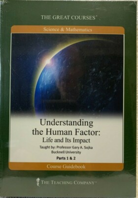 The Great Courses - ''Understanding the Human Factor'' - 4 DVDs + GuideBook - NEW!