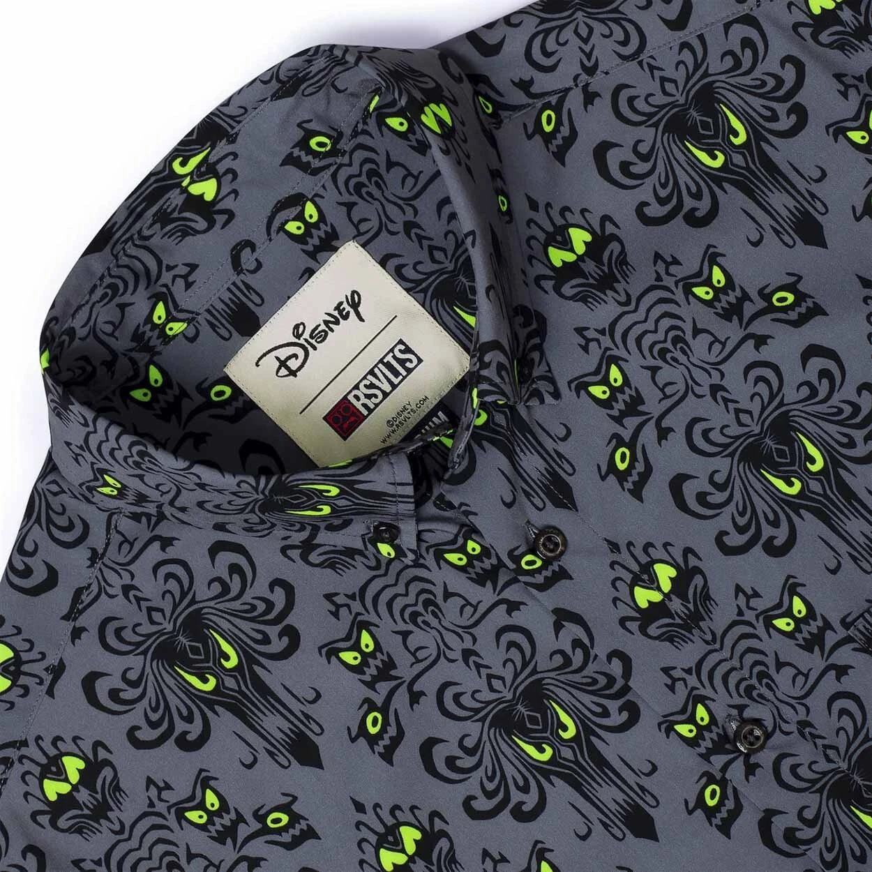 Disney’s Haunted Mansion “Wall Creeps” Short Sleeve Shirt - Men XL Large RSVLTS