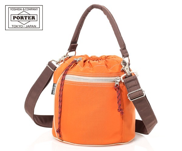 PORTER TOKYO 
ブラウンショルダーバッグ YOSHIDA PORTER hybrid 2WAY briefcase S Shoulder Bag 737