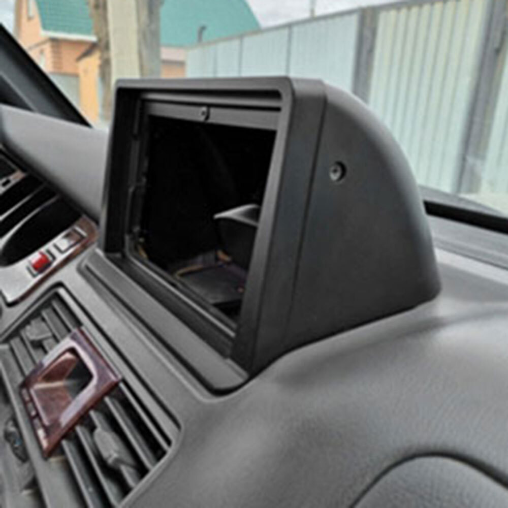 9-Inch Car Radio Fascia Frame – Fits Mitsubishi Pajero / Montero V31, Cheetah, Kingbox (Black Plastic)
