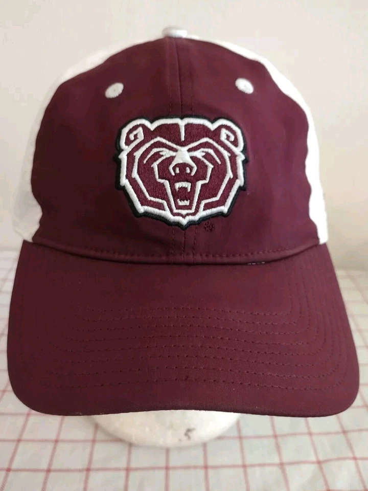Missouri State University MSU Bears Cap Hat Purple White Size M/L Embroidered - Image 2 of 4