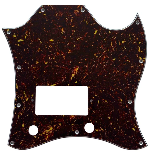 For Gibson SG Standard Single Humbucker Style Guitar Pickguard,Brown Tortoise