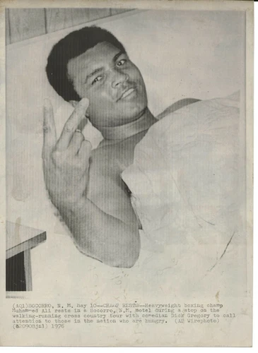 (Lot of 15) MUHAMMAD ALI 60-70s Vintage Laser Wire Press Boxing Photos - 画像8/12