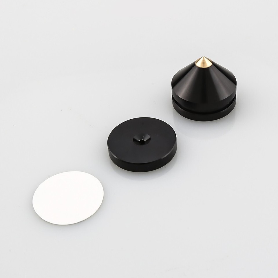 4Pcs 23mm Aluminum Speakers shockproof spike base support Isolation ...