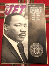 JET Magazine MARTIN LUTHER KING JR. April 10th 1969 Edition Very oNice Condition
