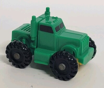 G1 Big Hauler Green Micromasters Transformers Monster Truck Patrol 1990 Vintage 