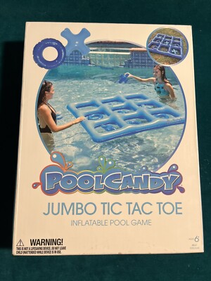 Tic Tac Toe Extra Large Inflatable Swimming Pool Game 4ftx4ft Pool Party Summer