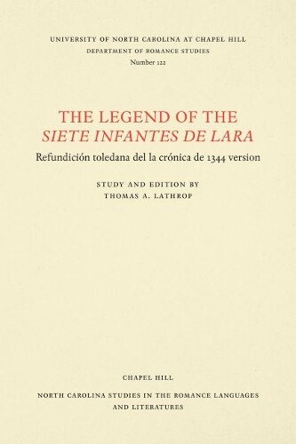 Thumbnail - Virginia Terrell Lathrop The Legend Of The Siete Infantes De Lara