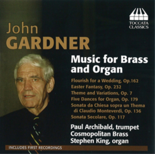 John Gardner John Gardner: Music for Brass and Organ (CD) Album