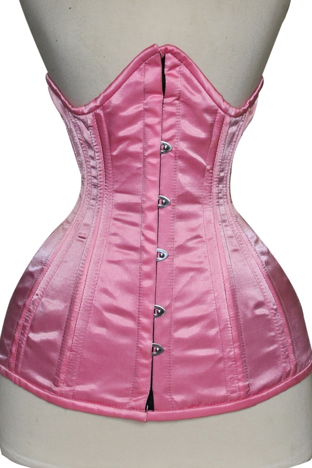 Top Quality steel boned Waist training softsatin corset in 20 colors