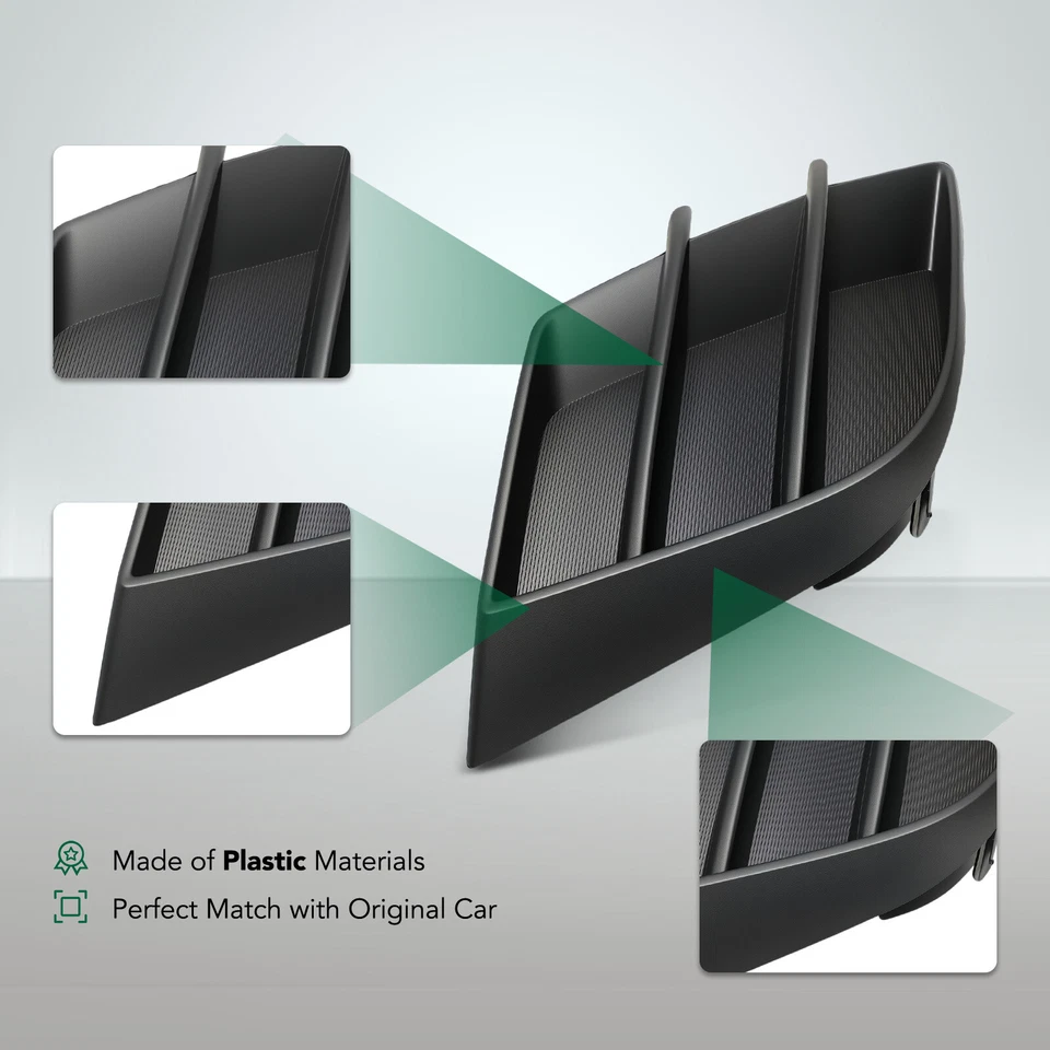 2x Cubierta de luz antiniebla de plástico izquierda y derecha para Mazda 3 3 Sport 2010 2011 2,0 L Foto 4 de 4