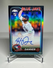 2024 Topps Chrome Hagen Danner #RA-HD RC Refractor Auto /499 Toronto Blue Jays