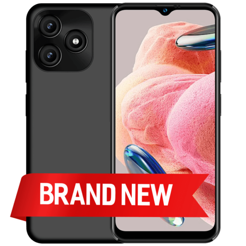 Foxx AS65U 6.5" 3GB+32GB 5MP 4000mah ANDROID 14 - BLACK - GSM - OPEN BOX
