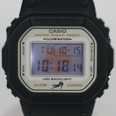 SHIBAINU DW-5600SHB-1JR メンズ ブラック DW5600SHB-1 | G-SHOCK 5600 SERIES Black | CASIO