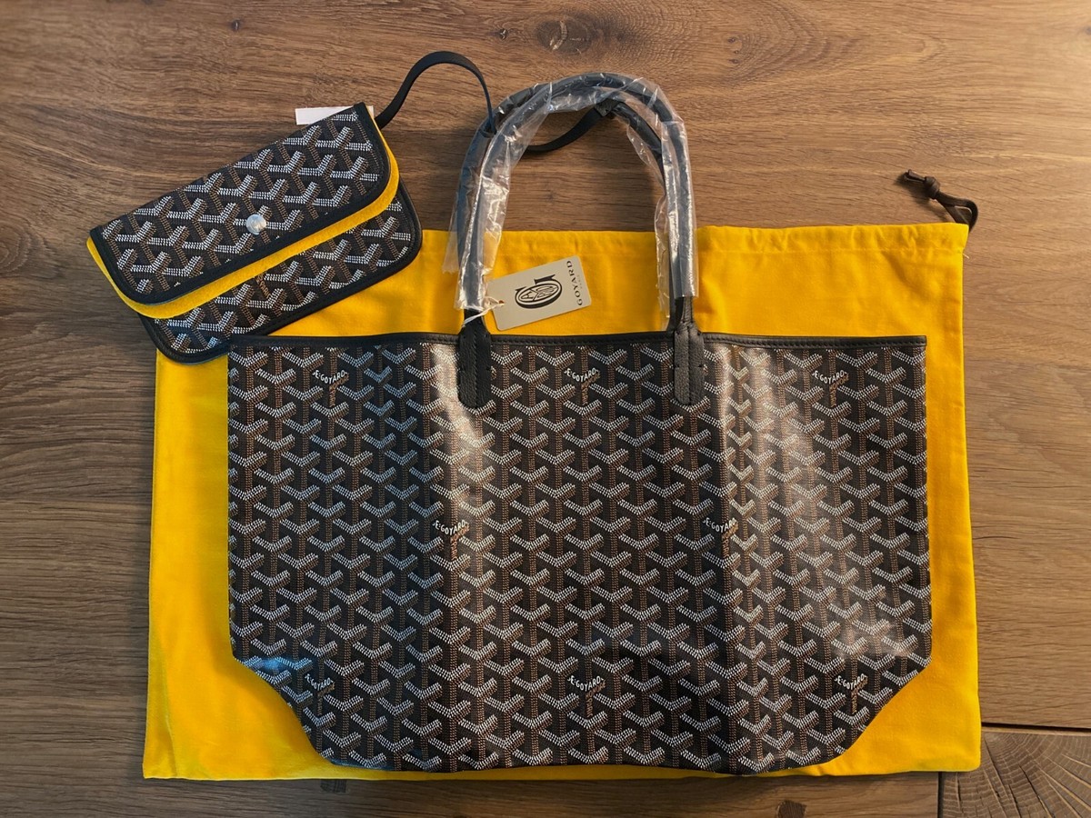 Brand New Goyard GM Black Saint Louis Tote | eBay