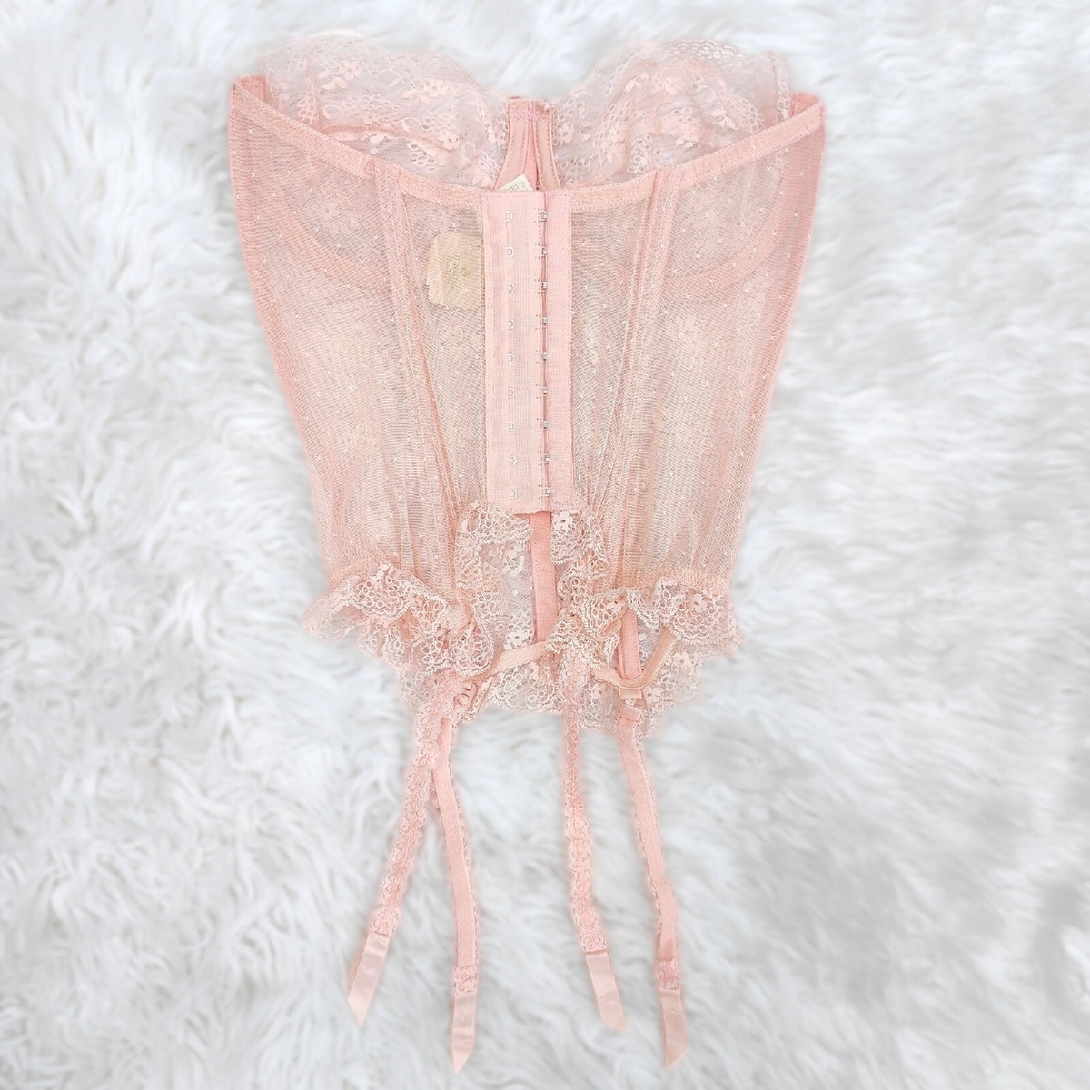 週末大幅お値下げ！ 2WAY MIX PINK SHAGGY BUSTIER Let It Go Strapless Bustier Fuchsia Orchid | White Fox Boutique US